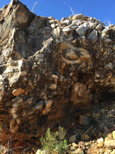 Rock formations